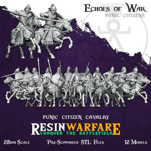 Resin Warfare Carthaginians: Punic Citizen Cavalry