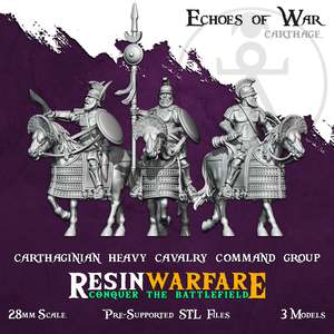 Resin Warfare Carthaginians: Carthaginian Heavy Cavalry Command