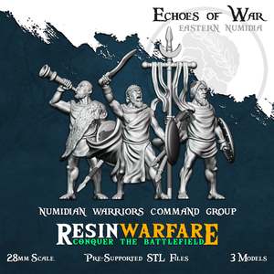 Resin Warfare Numidians: Numidian Infantry Command