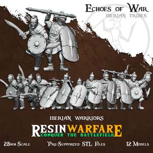 Resin Warfare Iberian Tribes: Iberian Warriors