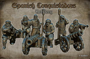Red Copper Miniatures: Spanish Artillery