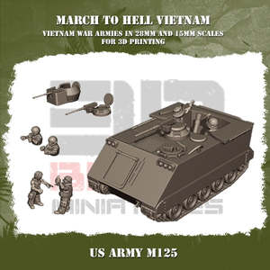 Vietnam Era Us: M125 Mortar
