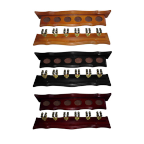 6 Clip Cue Rack - PotBlack NZ