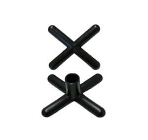Rest Head Only (Cross) Nylon Black - PotBlack NZ
