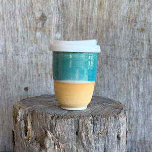 Sale: Sea and Sand Ceramic Travel Cup