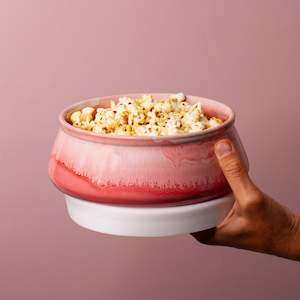 Bowls: Raspberry Beret Ceramic Travel Bowl