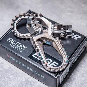 KTM / Husqvarna 2023 -5MM Back Offset Titanium Edge  Footpegs