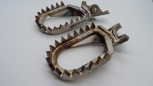 Raptor Titanium: Kawasaki KX250F/450F 07-23 Edge Titanium Footpegs