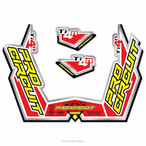 Kawasaki: Ti-4R Exhaust Decal Kit