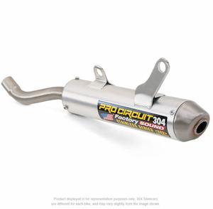 304 Silencer: Kawasaki KX125 1995-98 304 Silencer