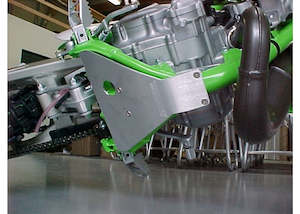 Skid Plate: Kawasaki KX80/KX85/KX100 1991-13 Skid Plate