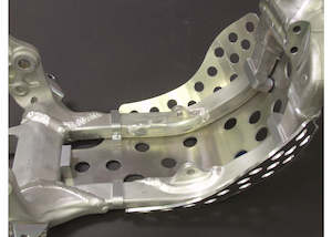 Skid Plate: Honda CRF250R 2010-11 Skid Plate - Extended Coverage