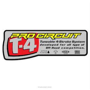 Pro Circuit T-4 Exhaust Decal
