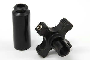 Works Connection: Elite Thumbwheel Assembly - Black