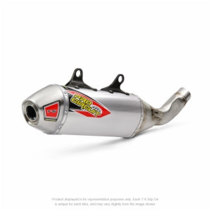 T 6 Slip On Silencer: KTM 250SXF 19-22 / Husky FC250 19-22 / GasGas MC 250F 21-22  T-6 Stainless Slip On Silencer