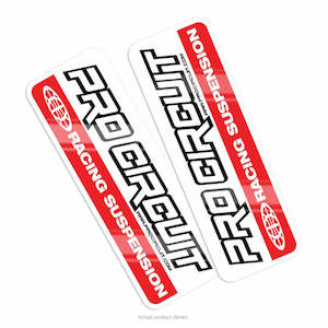 Standard Fork Decals - Standard Bikes (125cc-500cc)