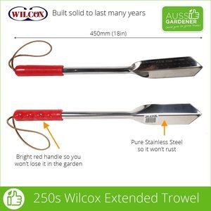 Gardening Trowels: Wilcox Long Reach Trowel