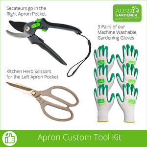 Aussie Gardener Apron Tool Set
