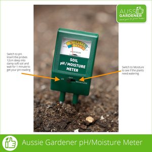 Gardening Gadgets: Aussie Gardener 2 in 1 pH & Soil Moisture Meter