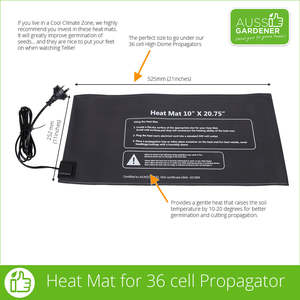 Gardening Gadgets: Heat Mat to go under the 36 Cell Propagator