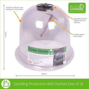 Seed Raising Trays: Garden Cloche (3 Pack)