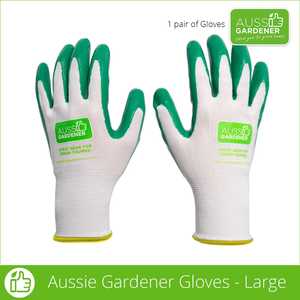 Gardening Protective Gear: Aussie Gardener Gloves - 1 Pack (machine washable)