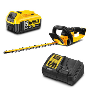 DeWalt DCMHT563P1-XE 18V 5.0Ah XR Li-ion Cordless Brushless 550mm (21-1/2") Hedg&hellip;
