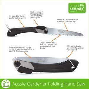 Our Range: Aussie Gardener Folding Pruning Saw