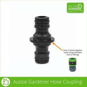 Our Range: Aussie Gardener Hose click on joiner (coupling)