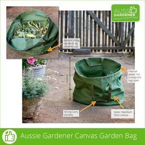 Gardening Equipment: Aussie Gardener Canvas Garden Bag