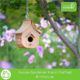 Aussie Gardener Hand-Crafted Birdhouse 'Abigail'
