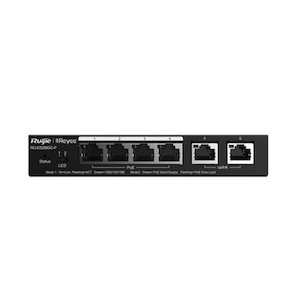 Ruijie Reyee RG-ES206GC-P 6-Port Managed PoE Switch, 4x Gigabit PoE+, 2x Gigabit&hellip;