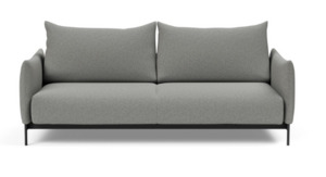 MALLOY Sleek Excess Queen Sofa Bed by Innovation with FABRIC arms
