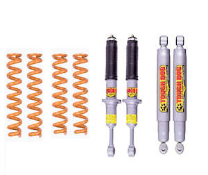 4x4 Lift Kits And Suspension: Toyota Prado (1996-2002) 95 series 50mm suspension lift kit - Tough Dog Foam Cell