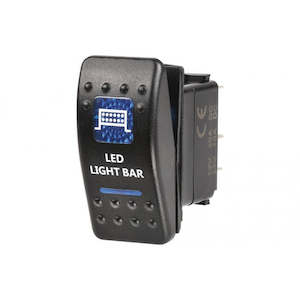 Narva 63145BL 12 Volt Illuminated Off/On Sealed Rocker Switch with "LED Light Ba&hellip;