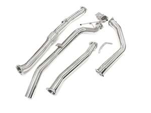 1997 2008 D22 Navara: Nissan Navara (2008-2015) D22 2.5L TD 3" Stainless Steel Turbo Back Exhaust System