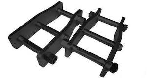 Colorado Rg 2016 2019: Holden Colorado (2012-2020), CalOffroad Extended Greasable Shackle Pair