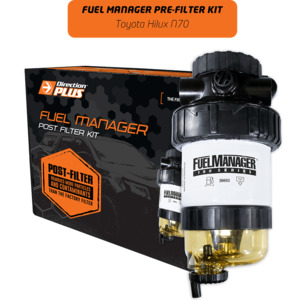 Toyota Hilux (2004 - 2015) KUN 3.0 TURBO DIESEL POST-FILTER KIT - PF612DPK