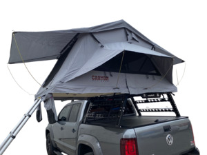 D Max: Canyon Off-Road 2 Person Roof Top Tent (SOFT SHELL SHORT STYLE) PANORAMA (SKU: CAN-100-PANORAMA)