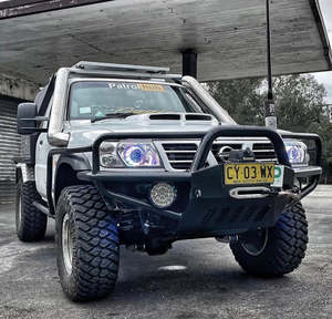 1997 2016 Y61 Gu Patrol: Nissan Patrol (1997-2016) TWIN GU Patrol (Y61) 5" Stainless Steel Snorkel Kit - Meredith Metalworks