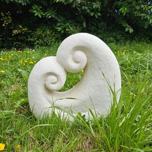 Koru Garden Sculpture - Precast Concrete