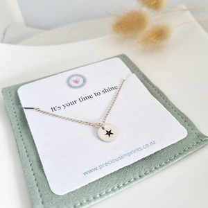 Products: TO GIVE COLLECTION - it's your time to shine necklace - Precious Imprints