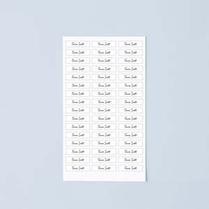 Blank Labels: Blank StickOnTags (Clothing/Boxes/Bottles)