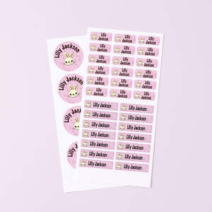 Blank Labels: Blank Name Stickers For Boxes/Bottles