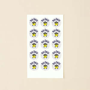 Shoe Label/Round Name Sticker (21 labels)