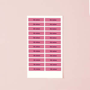 Clothing Labels: Large StickOnTags Clothing Bundle- (75 labels)