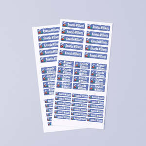 Clothing Labels: Iron On labels - Essential Bundle (75 labels) Clothing Labels