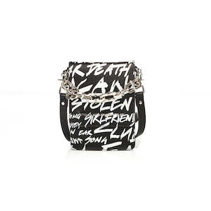 Stolen Girlfriends Club On Tour Leather Bag - Graffiti