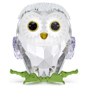 Crystal Ornaments: Swarovski Idyllia Baby Owl