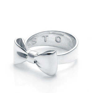 Fashion Rings: Stolen Girlfriends Club Bow Ring | Sterling Silver | Size S